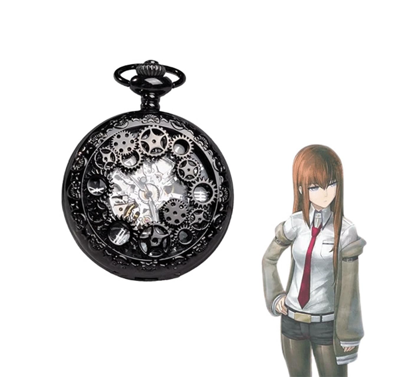 Amazon.co.jp: シュタインズ・ゲート 懐中時計 牧瀬 紅莉栖 印象風